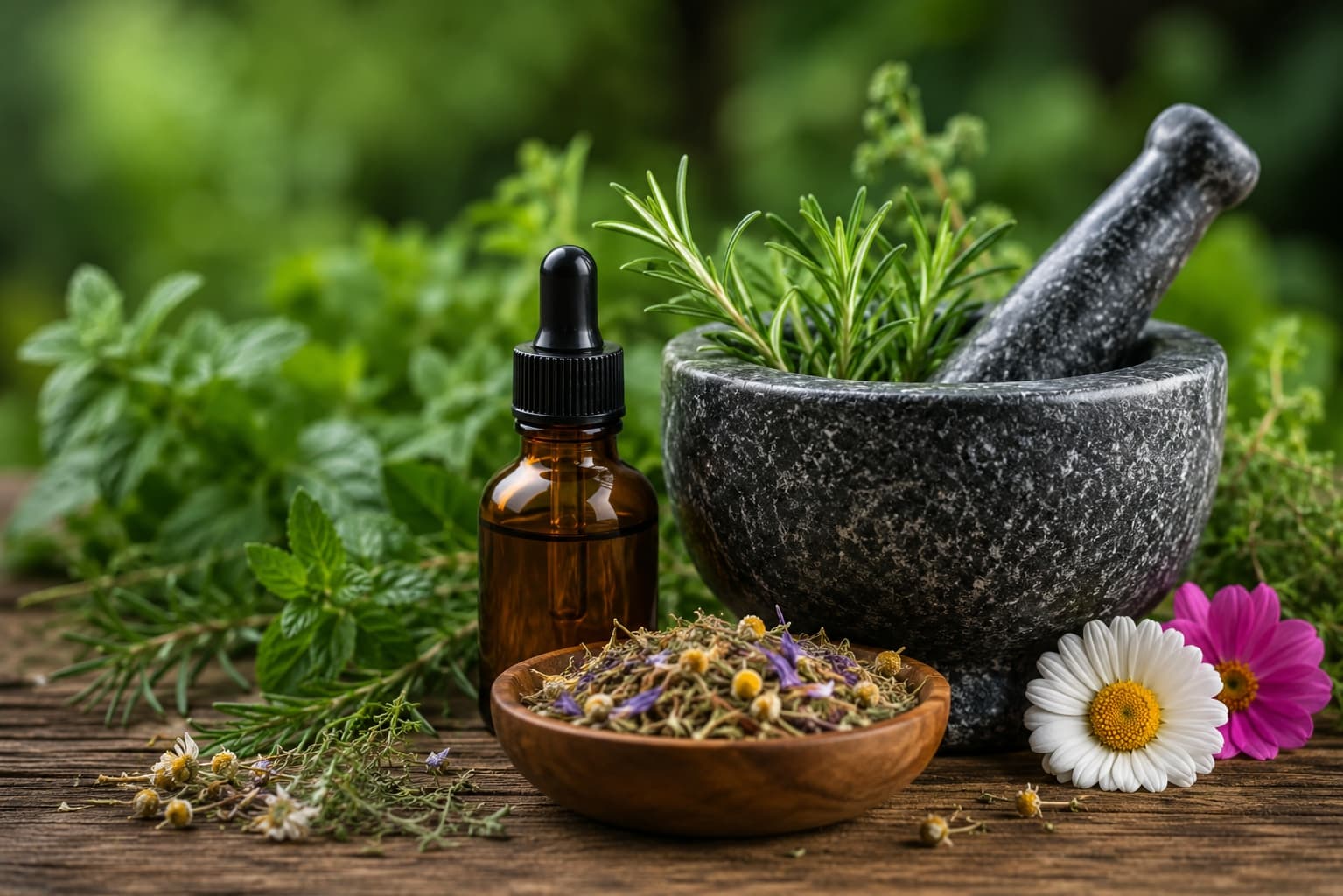 Natural Hair Care with Herbs: Simple Tips for Stronger, Healthier Hair