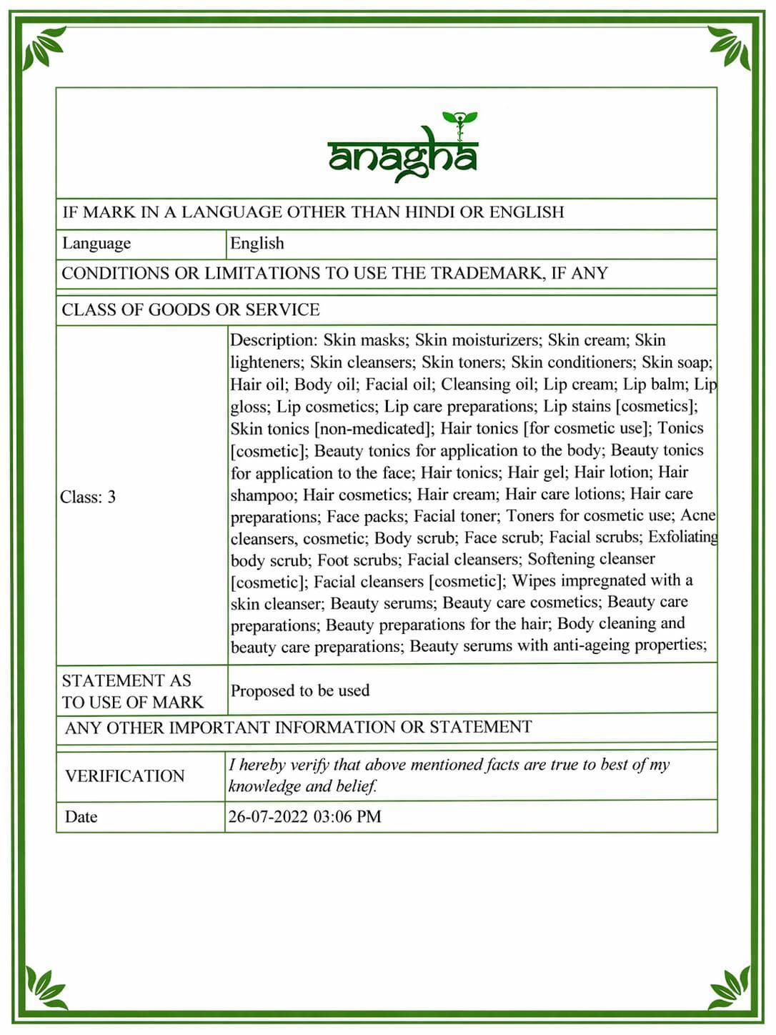 Certificate 3